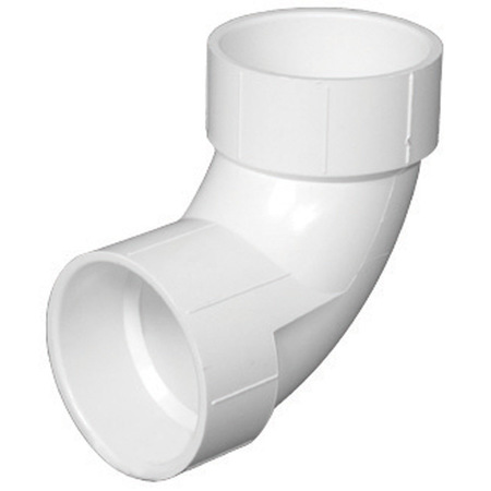 CHARLOTTE PIPE AND FOUNDRY ELBOW 90 PVC DWV 2"" PVC003001000